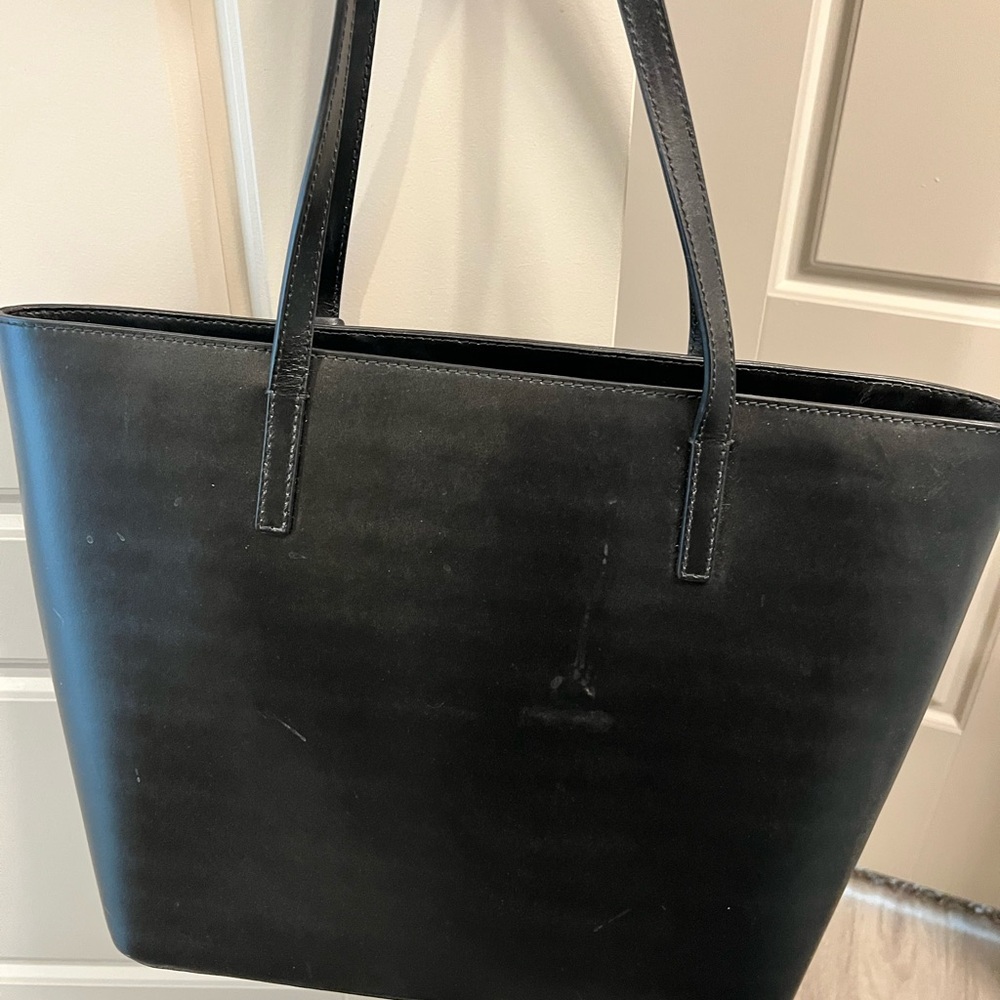Kate Spade Black Tote with Charm - Picture 3 of 3